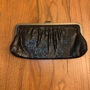Black Beaded Clutch
